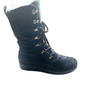 The North Face Women's Size 6.5 Boots Black Primaloft Winter Snow Boot 620179